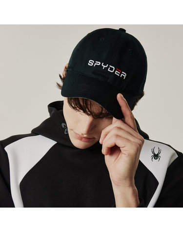 [스파이더] 남성 로고 볼캡 SPJPANCA302MBLK
