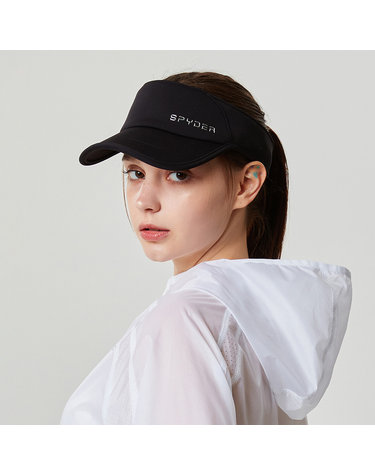 [스파이더] 여성 썬바이저 SPJPANCA352WBLK