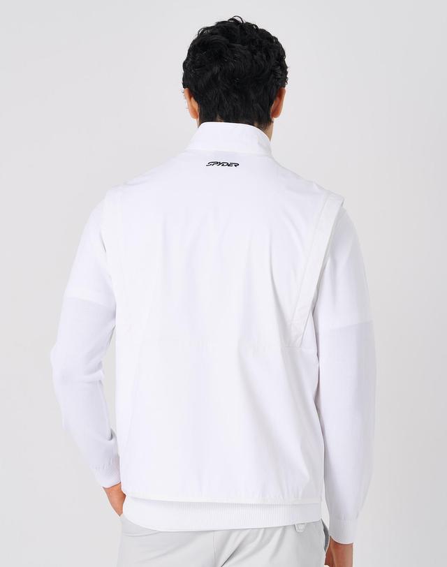 스파이더 [스파이더] 남성 프로웹 쿨 베스트 SPKPCNVT301MWHT 착용컷