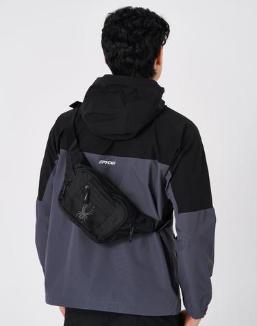 [스파이더] 남성 경량 힙색1.4L SPKPBNBG302MBLK