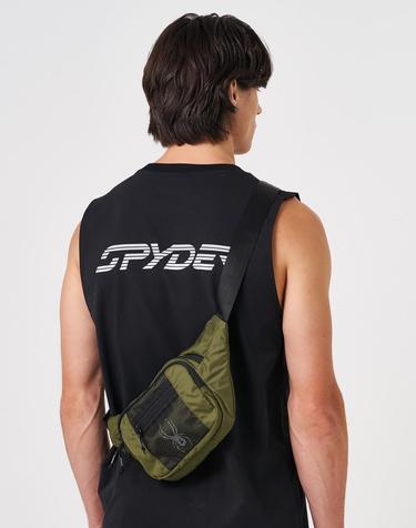[스파이더] 남성 경량 힙색1.4L SPKPBNBG302MKHA