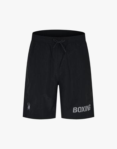 [스파이더] 남성 BIG PUNCH BOXING CLUB 우븐 반바지 4.5부 SPKMCNTR206MBLK