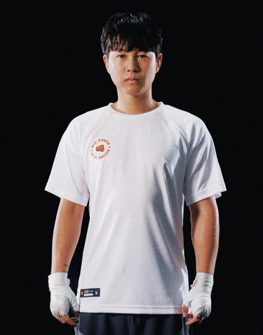 [스파이더] 남성 BIG PUNCH BOXING CLUB 로고 반팔 티셔츠 SPJFCNRS205MWHT