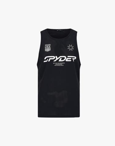 [스파이더] 남성 AIR-DOT 러닝 워터 스포츠 슬리브리스 SPLMCNSL331MBLK
