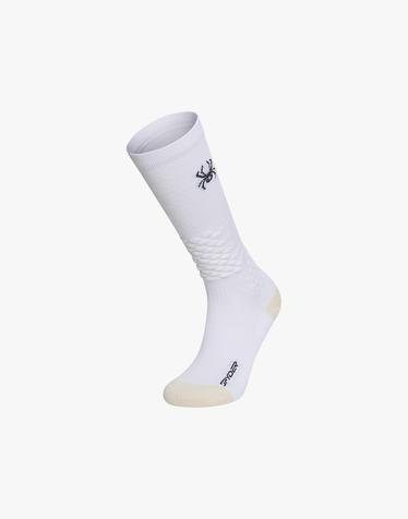[스파이더] 공용 알파인 스키 장목 양말 SPLWANSC241MWHT