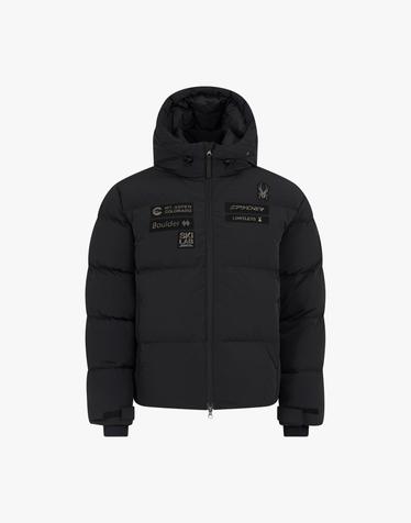 [스파이더] 남성 래플리카 구스 다운 점퍼 SPLWCNDJ302MBLK