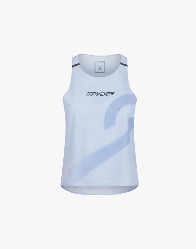 스파이더 [스파이더] 여성 러닝 AIRDOT 프리 핏 싱글렛 SPLMCNSL282WLLC 착용컷
