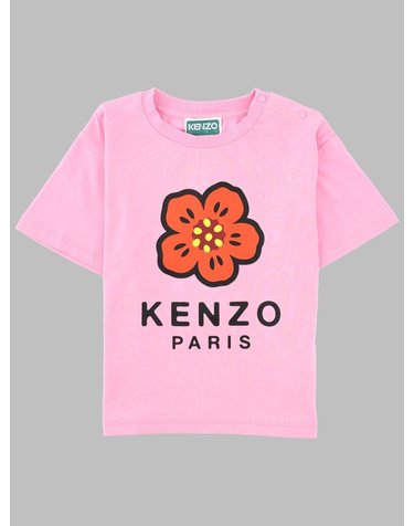 [해외직구] 26 S/S 겐조 티셔츠 콘 STAMPA FIORE BOKE (KIDS 상품) K61818K_47F B0042045983