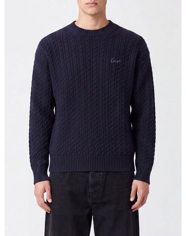 [해외직구] 겐조 KENZO 시그니처 케이블 니트 점퍼 FG65PU8123LK 99J B0442034752