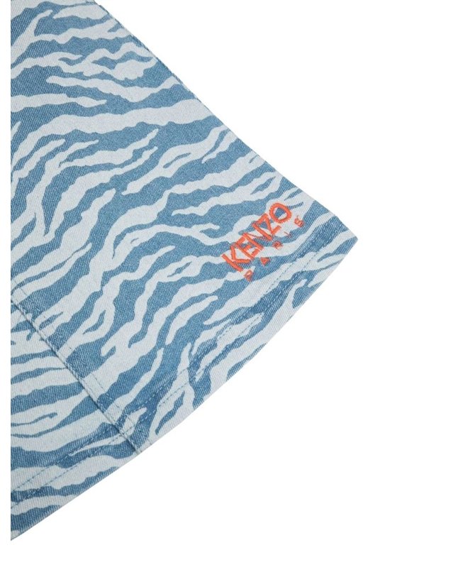 겐조 [해외직구] 23 S/S 겐조 패턴 스커트 (KIDS 상품) K13083K_78G B0040299670 착용컷