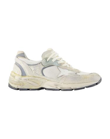 [해외직구] 26 S/S 골든구스 러닝 DAD 스니커즈 골든 구스 디럭스 브랜드 레더 화이트 GWF00884.F002156.80185 B0731905672