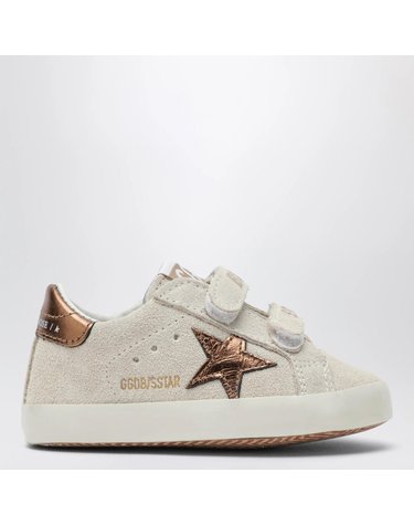 [해외직구] 26 F/W 골든구스 베이비 올드 스쿨 스니커즈 인 BEIGECOPPER (KIDS ) GIF00166F008633-15400 B0052205209