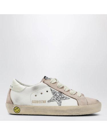 [해외직구] 26 F/W 골든구스 슈퍼스타 스니커즈 인 WHITEPINKSILVER (KIDS ) GJF00102F008641-12507 B0052205208