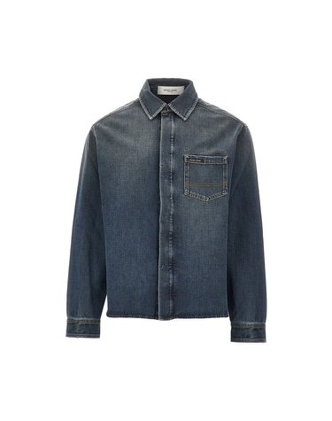 [해외직구] 26 F/W 골든구스 로저 데님 셔츠 GMP0275750100 B0132362389