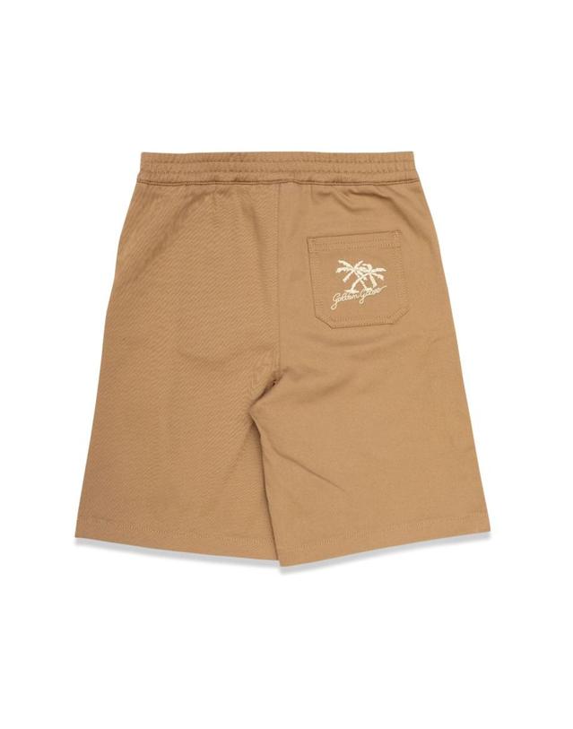 골든구스 [해외직구] 25 S/S 골든구스 베이비 쇼츠 팬츠 (KIDS 상품) GKP01760K_P00192815693 B0041618118 착용컷