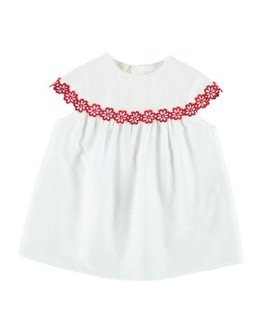 [해외직구] 구찌 화이트 코튼 드레스 (KIDS 상품) 851809ZAF039541 B0301888794