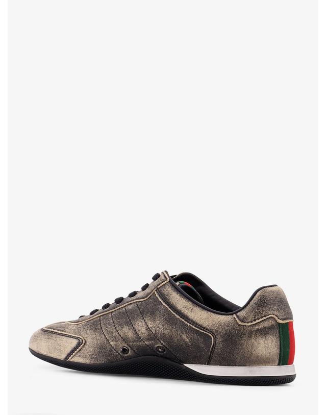 구찌 [해외직구] 26 S/S 구찌 GUCCI SHIFT DELAVE 레더 스니커즈 857016AAF0E1086 B0651871177 착용컷