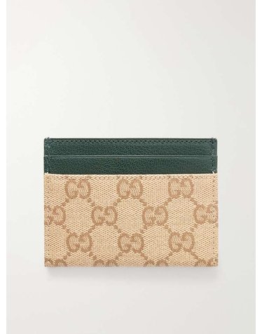 [해외직구] 구찌 GUCCI ESSENCE 클래식 레더 코팅캔버스 카드홀더 A002F2FAF8A B0082270212