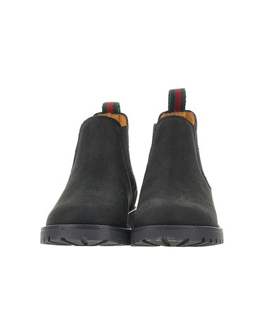 [해외직구] 26 F/W 구찌 WAXED 레더 부츠 (KIDS 상품) 8730411049 B0132361444