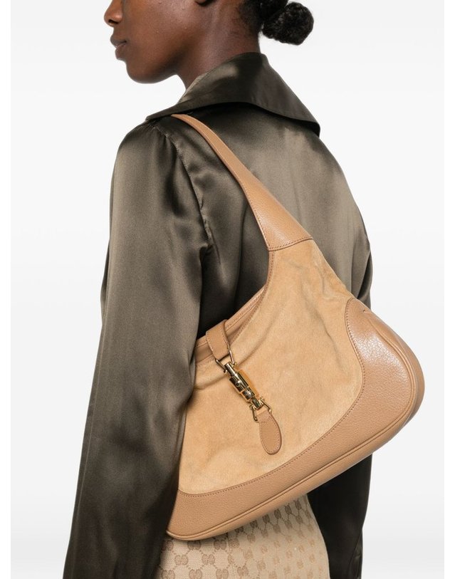 구찌 [해외직구] 구찌 GUCCI 재키 1961 미디엄 숄더 백 863136AAGR29550 B0712307750 착용컷