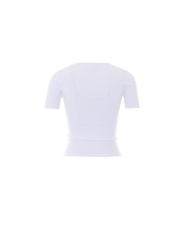 구찌 [해외직구] 26 F/W 구찌 SEAMLESS 스트레치 나일론 저지 티셔츠 A006FJ/XJH7D9011 B0012311740 착용컷