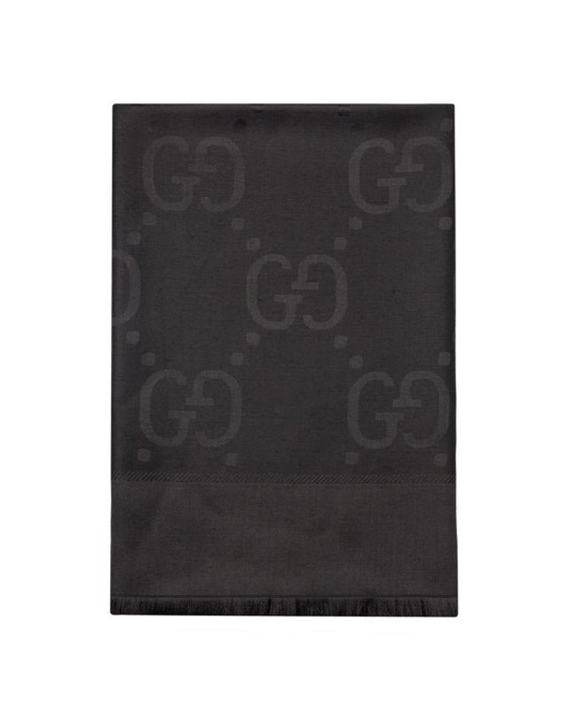 구찌 [해외직구] 26 F/W 구찌 GG 자카드 울 & 실크 스카프 6636711000 B0132348130 착용컷