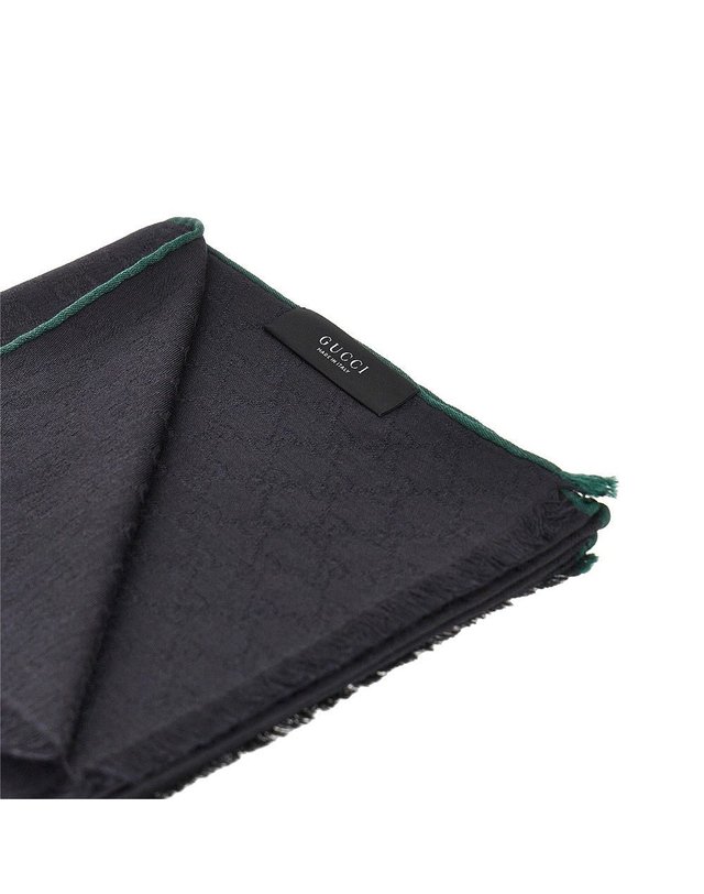 구찌 [해외직구] 26 F/W 구찌 자카드 실크 & 울블렌드 스카프 8705431066 B0132359080 착용컷