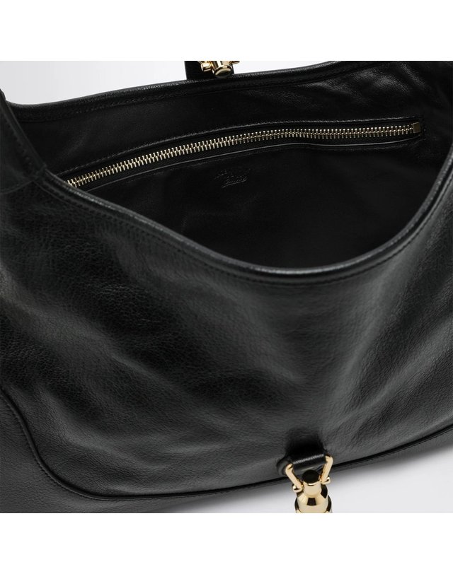 구찌 [해외직구] 26 F/W 구찌 미디엄 블랙 GUCCI 재키 1961 숄더 백 863136AAGDJ-1000 B0052527949 착용컷
