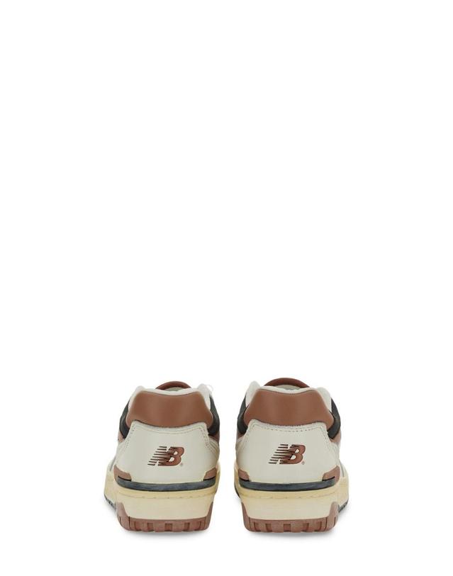 뉴발란스 [해외직구] 24 S/S 뉴발란스 스니커즈 550 BB550VGC_OFFWHITE/BROWN B0041542191 착용컷