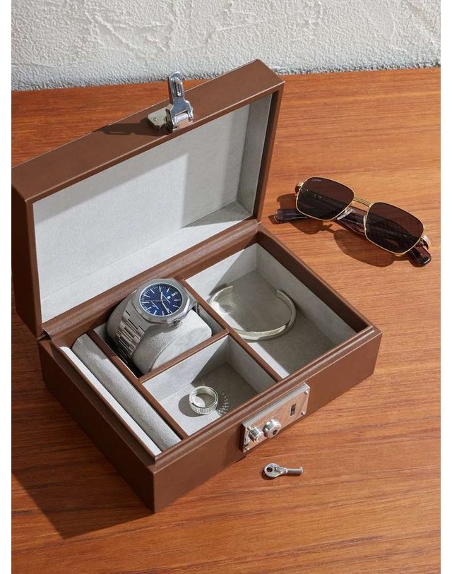 던힐 [해외직구] 던힐 CENTURY 레더 JEWELLERY 박스 DU25FTC1703 B0082123485 착용컷