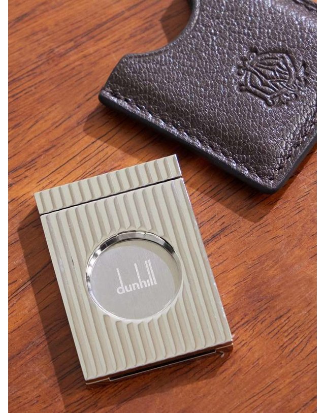 던힐 [해외직구] 던힐 스틸 & 레더 CIGAR CUTTER 케이스 DU26RTK2109 B0082325733 착용컷