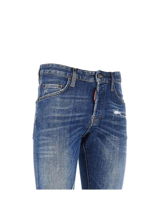 디스퀘어드2 [해외직구] 26 F/W 디스퀘어드2 스트레치 데님 스케이터 진 S74LB1927470 B0132360655 착용컷