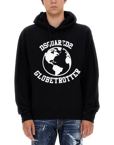 [해외직구] 22 F/W 디스퀘어드2 GLOBETROTTER 맨투맨 S74GU0646_S25553900 B0040184055