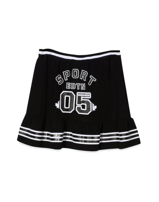디스퀘어드2 [해외직구] 22 S/S 디스퀘어드2 스커트 (KIDS 상품) DQ0692T_D008ZDQ900 B0040187628 착용컷