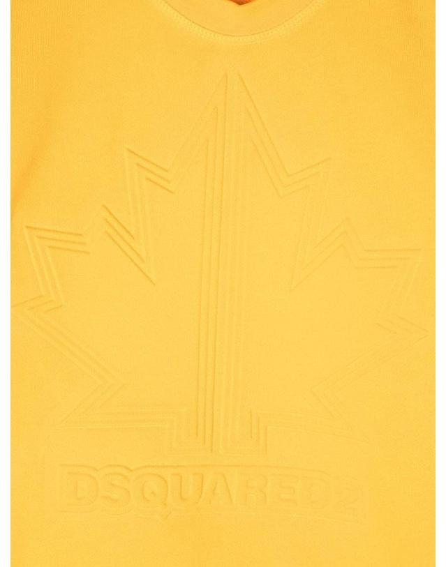 디스퀘어드2 [해외직구] 23 S/S 디스퀘어드2 SLOUCHY 핏 크루넥 맨투맨 (KIDS 상품) DQ1449K_D0A22DQ220 B0041487150 착용컷