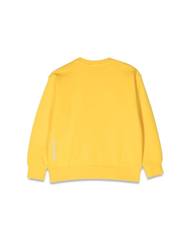 디스퀘어드2 [해외직구] 23 S/S 디스퀘어드2 SLOUCHY 핏 크루넥 맨투맨 (KIDS 상품) DQ1449K_D0A22DQ220 B0041487150 착용컷