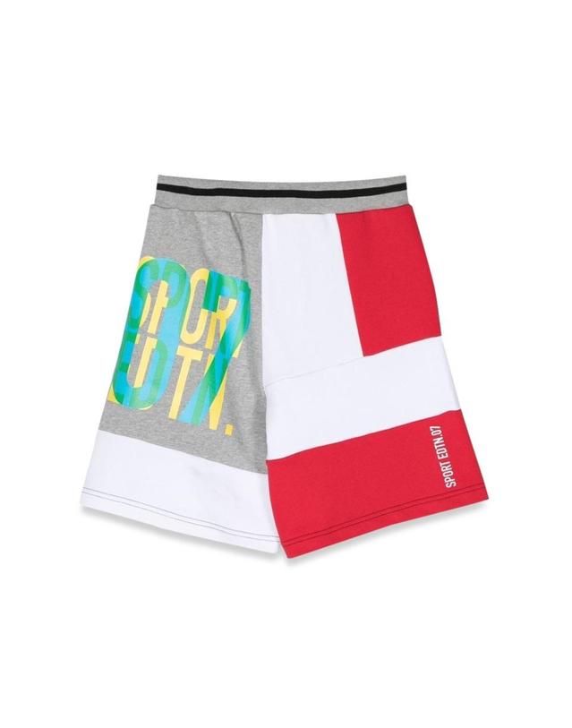 디스퀘어드2 [해외직구] 23 S/S 디스퀘어드2 오버사이즈 버뮤다 쇼츠 (KIDS 상품) DQ1425K_D0A3GDQ911 B0041487163 착용컷