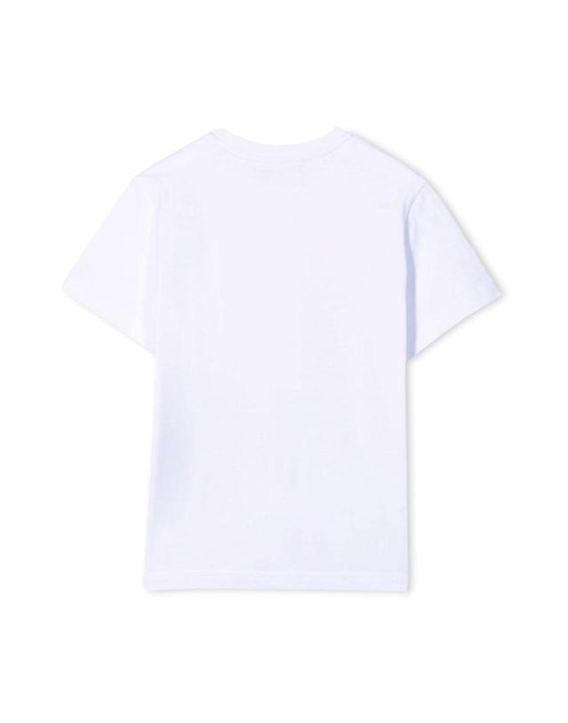 디스퀘어드2 [해외직구] 21 F/W 디스퀘어드2 릴렉스 티셔츠 (KIDS 상품) DQ0516K_D00MQDQ100 B0041544443 착용컷
