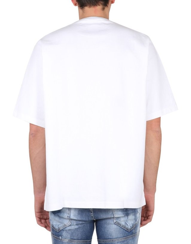 디스퀘어드2 [해외직구] 23 S/S 디스퀘어드2 서프 보드 스케이터 티셔츠 S74GD1077_S23851100 B0040197258 착용컷