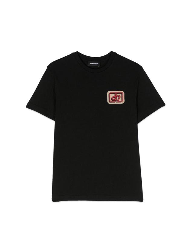 디스퀘어드2 [해외직구] 23 F/W 디스퀘어드2 티셔츠 (KIDS 상품) DQ1979K_D0A3ZDQ900 B0040942329 착용컷