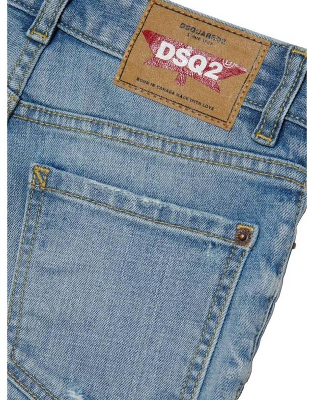 디스퀘어드2 [해외직구] 24 S/S 디스퀘어드2 진 (KIDS 상품) DQ0501K_D0A6PDQ01 B0041649199 착용컷