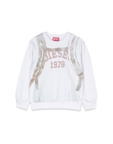 [해외직구] 23 S/S 디젤 SAFFY 오버추어 크루넥 맨투맨 (KIDS 상품) J01109K_KYAVWK100 B0040208413