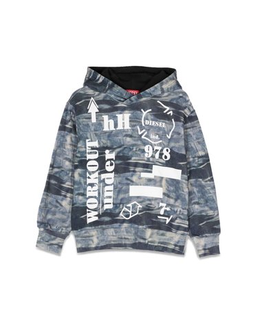 [해외직구] 23 F/W 디젤 후드 PRINTS (KIDS 상품) J01375K_KYAV4K8AT B0040481488