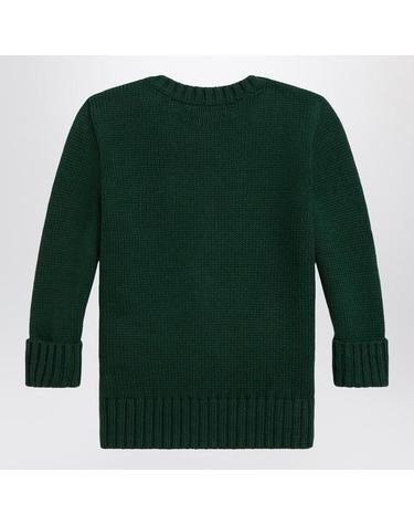 [해외직구] 25 F/W 폴로 랄프로렌 MOSS 그린 코튼 폴로 베어 스웨터 (KIDS ) 320978393001WO-MA B0051848355