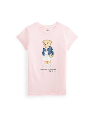 [해외직구] 22 S/S 폴로 랄프로렌 레이디 베어 티셔츠 (KIDS 상품) 311864141B_001PINK B0041849918