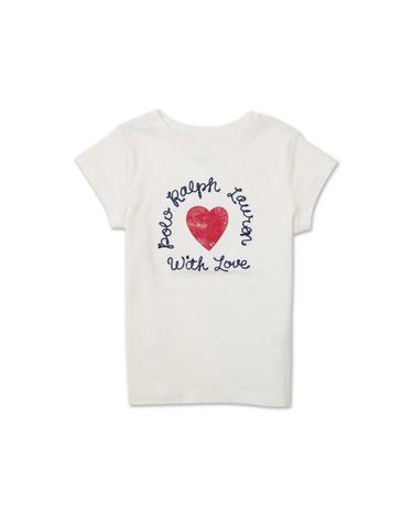 [해외직구] 22 S/S 폴로 랄프로렌 하트 로고 티셔츠 (KIDS 상품) 311856410B_001NEVIS B0041849922