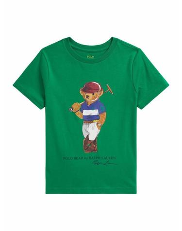 [해외직구] 26 S/S 폴로 랄프로렌 골프 베어 티셔츠 (KIDS 상품) 322A96607K_001CR25BEARCRUISEGREEN B0041881745