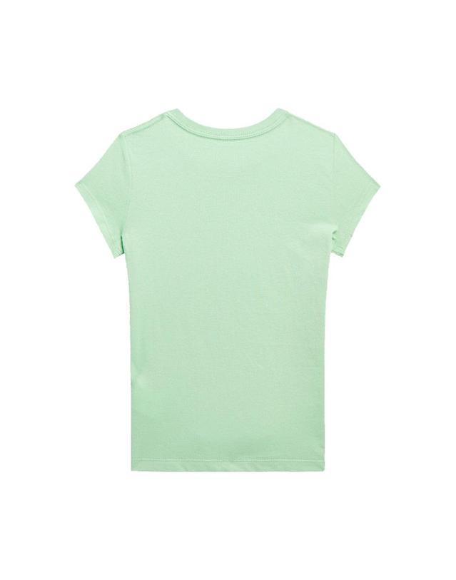 폴로 랄프로렌 [해외직구] 23 S/S 폴로 랄프로렌 티셔츠 WITH 로고 (KIDS 상품) 312903863K_004GREEN B0041849929 착용컷