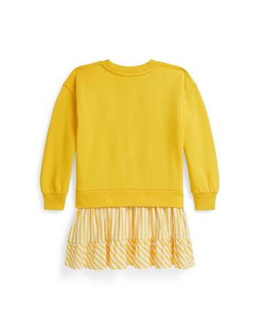 [해외직구] 26 S/S 폴로 랄프로렌 드레스 WITH 로고 (KIDS 상품) 312A96138K_002RACINGYELLOW B0041923978