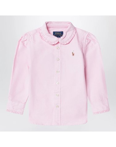 [해외직구] 26 F/W 폴로 랄프로렌 핑크 셔츠 WITH 러플 (KIDS ) 312929954002CO-BP B0052182180
